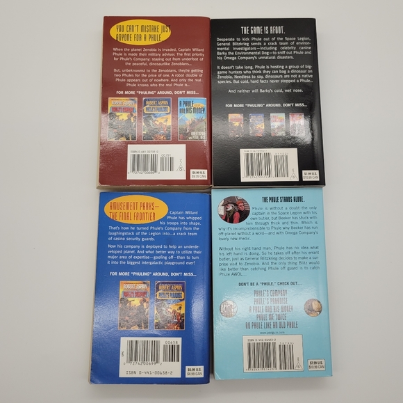 PHULE SERIES by ROBERT ASPRIN | 4 of 6 paperback books in the series - Picture 3 of 3